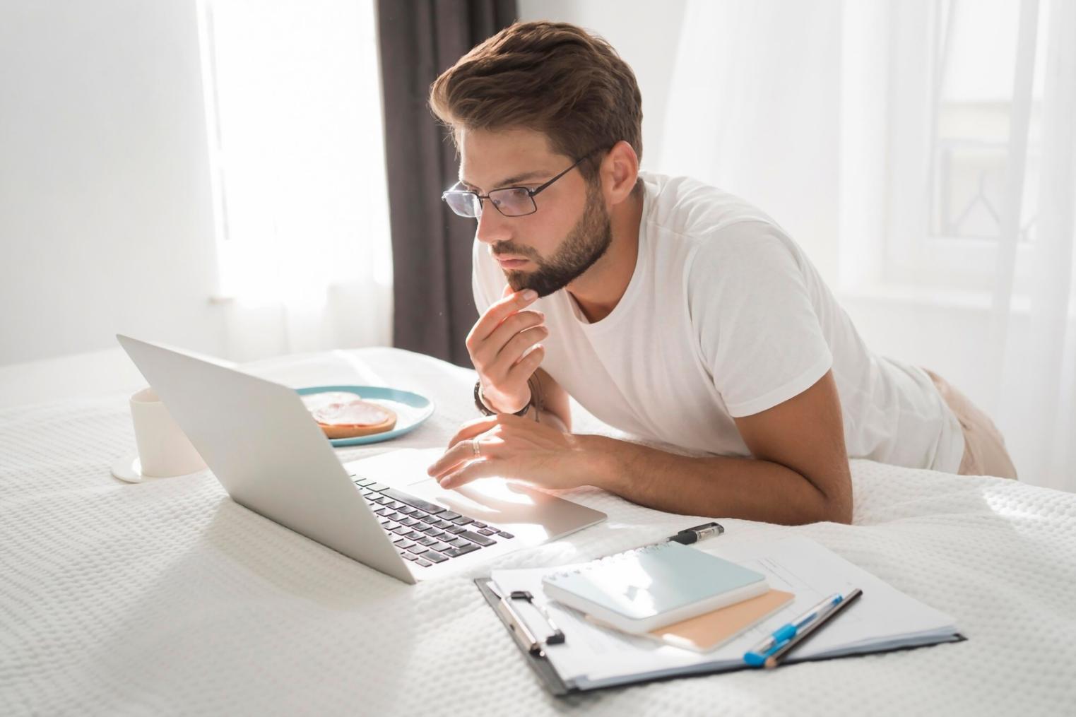 Financial analysis workspace with multiple data points